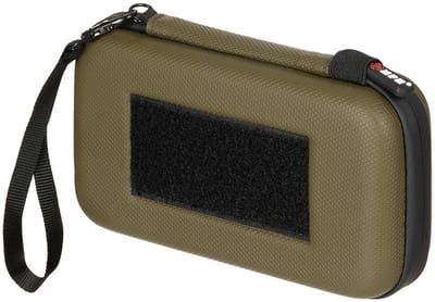 MFH hardshell case compact met velcro strips, legergroen