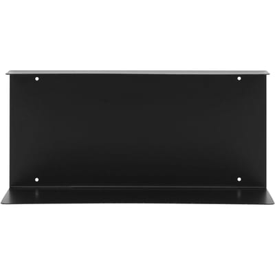 Lille Wandplank - House Nordic - Wandplank - staal - zwart 40x18x18 cm