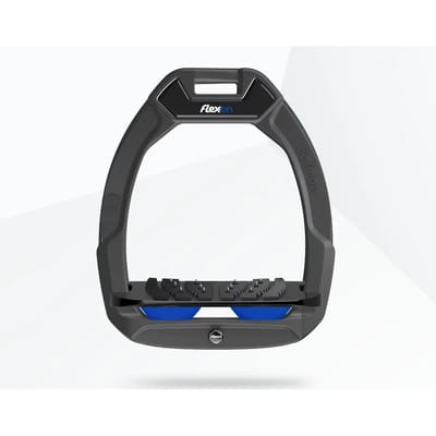 Veiligheidseisen voor paardrijden Inclinatie Ultra Grip Antraciet/Zwart/Blauw Flex-On Safe-On
