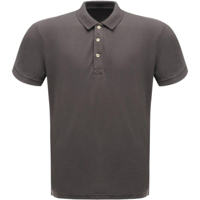 Regatta Klassiek Heren 65/35 Poloshirt met korte mouwen (Afdichting Grijs)