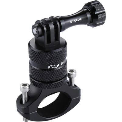 PULUZ 360 graden rotatie fiets aluminium stuuradapterhouder fietsrekhouder