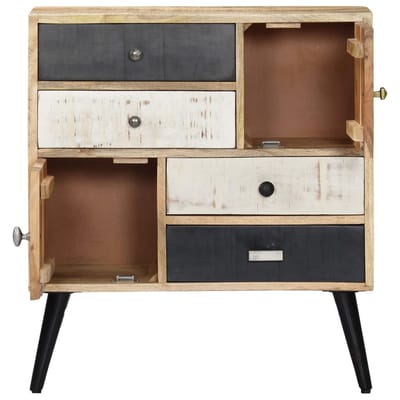 vidaXL - Dressoir - 70x30x78 - cm - massief - mangohout