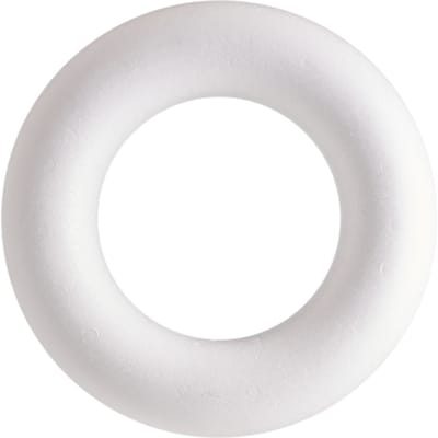 Piepschuim ring plat, (Romeins), Ø 25 cm