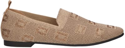 La Strada Loafer Goud Knitted - Damesschoenen - Maat - 36