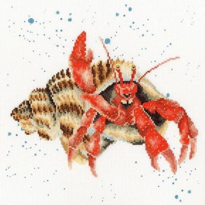 Just Nippin' Out Aida Wrendale Designs by Hannah Dale Bothy Threads Borduurpakket XHD63