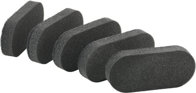 Zone Denmark Singles Afwasspons 14,8 x 6,8 x 2 cm 5 stuks Black