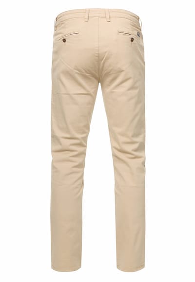 Chino broek "MARSU" regular fit katoen stretch
