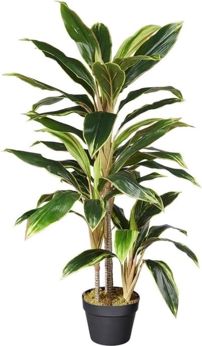 Kunstplant / Kunstlelie / - Kamerplanten - Groene plant - Groot - Hoogte 100 cm