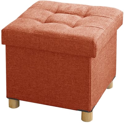Zitkubus met Houten Poten - Hoog Zitcomfort - Opvouwbaar - 1 stuk