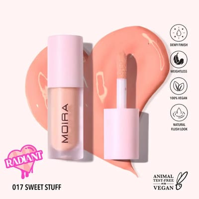 Moira | Liquid Blush 017 Sweet Stuff | Vegan