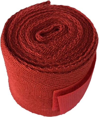 Bokshandschoenen Wraps - Vechtsport Bandages - Training Bescherming - Zacht Katoen Ademend - 2.5 Meter - Rood