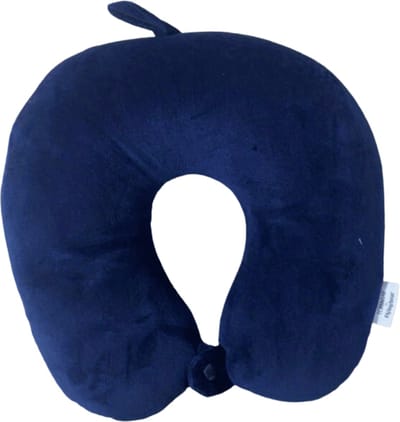 Bovista Travel Pillow - Neck Pillow - Reiskussen - Nekkussen - Vliegtuig - Auto - Kampeer Kussen - Blauw