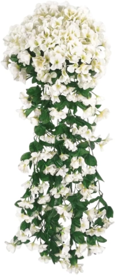 Vivva - Kunst Orchideeën - Kunstbloemen - Nepbloemen - Kunst Bloemen - Nep Bloemen - Kunstboeket - Wit - HANGROSE