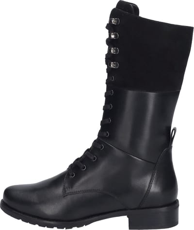 Josef Seibel - CHIARA 09 - Hoge sneakersVeterlaarzenDames veterschoenenDames sneakersHalf-hoge schoenen - Kleur: Zwart - Maat: 37