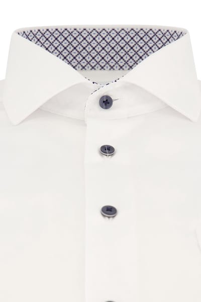 Eterna Modern Fit overhemd normale fit wit effen