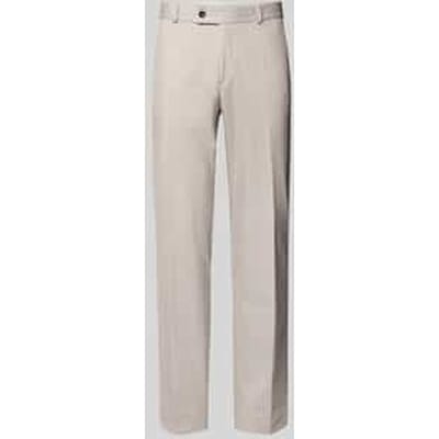slim fit stoffen broek met viscose model 'Paco'