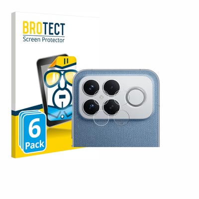 BROTECT - Screenprotector voor Xiaomi Poco F8 Ultra 5G (ALLEEN Camera Lens) - Folie Beschermfolie transparant 6 Stuks
