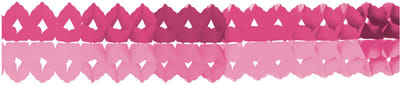 Amscan by Riethmuller - Riethmüller - Baby Roze Mini Guirlande (2 stuks)