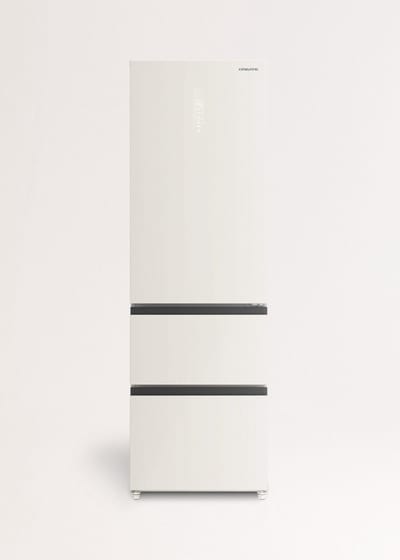 CREATE - 401L koelkast in Italiaanse stijl met Space Pro en Care+ - Gebroken wit - FRIDGE STUDIO COMBI PRO FLEX 401
