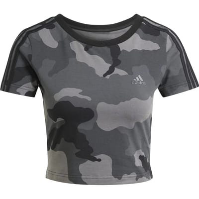 adidas  T-shirt Korte Mouw Essentials 3-Stripes Camo Print Baby T-Shirt