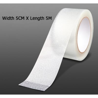 5M Transparante Antislip Tape Waterdicht Antislip Tractie Grip Tape voor Badkuipen Boten Trappen Helder Zacht Comfortabel Voor Blote Voeten