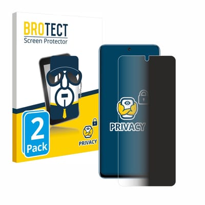 BROTECT - privacy screenprotector voor Honor Magic 4 Lite - Folie Beschermfolie Blauwlichtfilter 2 Stuks