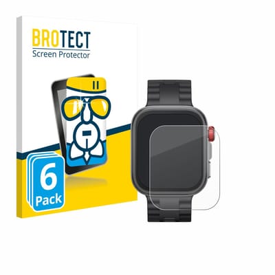 Screenprotector 6 Stuks voor Huawei Watch Fit 4 Pro Beschermglas transparant