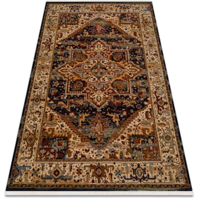 Kleden Rugsx Wollen tapijt KESHAN Ornament, frame oosters 2886/ 160x230 cm