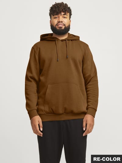 JACK&JONES - JJEBRADLEY SWEAT HOOD NOOS PLS - Heren - Sweaters