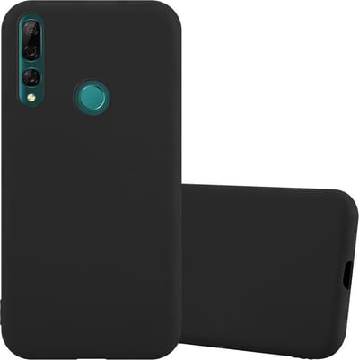 Cadorabo Hoesje geschikt voor Huawei P SMART Z / Y9 PRIME 2019 / Enjoy 10 PLUS in CANDY ZWART - Beschermhoes gemaakt van flexibel TPU silicone Case Cover