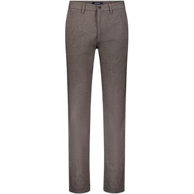 Gardeur Broek Bono Mini Fantasy Pattern Soft Touch Easy Care Zand Melange / male