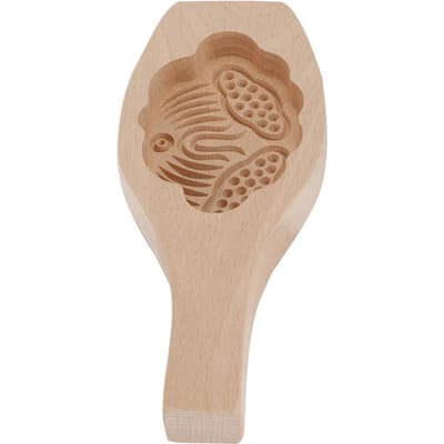 Houten Maancakevorm DIY Koekjes Fondant Cake Bakvorm Keukendecoratie Gereedschap Lotuszaden