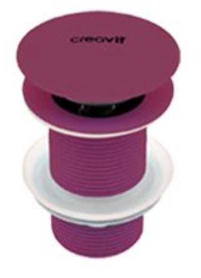 Creavit afvoerplug – Click Waste 5/4 – Met overloop – Berry