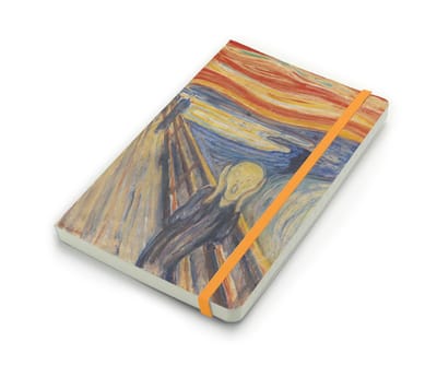 Notitie boekje A5, Munch, De Schreeuw