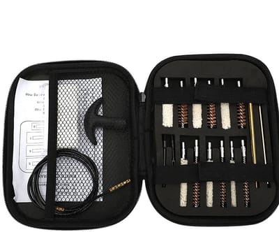 Allecto - 20Pcs Schoonmaken Borstels Kit - Professioneel Reinigingsgereedschap - Inclusief Draagtas - Voor Outdoor Jacht en Schoonmaakaccessoires -...