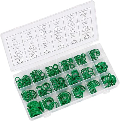 Assortiment O-Ringen 270 Stuks in 18 Maten - Dichtingsringen voor Auto, Sanitair en Doe-Het-Zelf Klussen