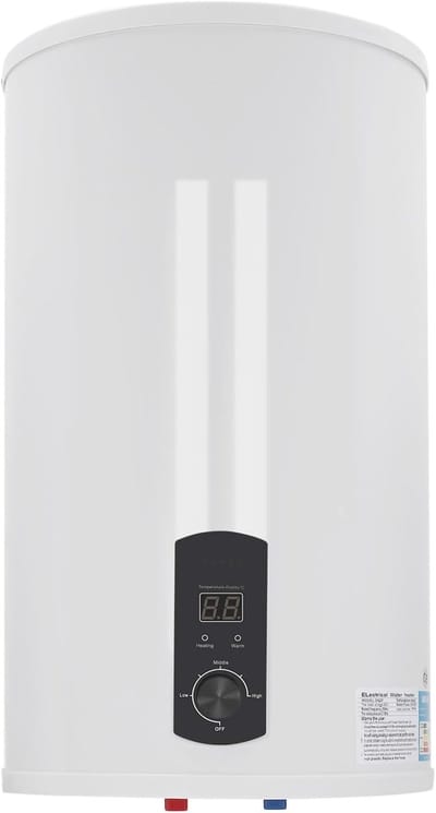 Elektrische Boiler - Warmwater Opslag - Keuken Monteren - Horizontale Plaatsing - 120 Liter Inhoud - Wit