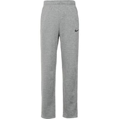 Pantalon de jogging décontracté Nike Therma doublé polaire avec logo de marque confortable en tricot pour homme Teinté Gris Foncé/Noir 932254-063 XXL gray