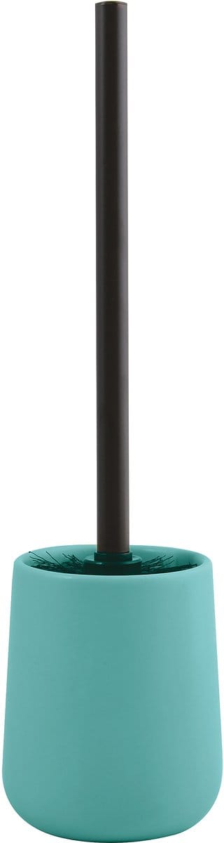MSV WC Borstel met Houder - MAONIE - Toiletborstel Vrijstaand - Keramiek - Blauw