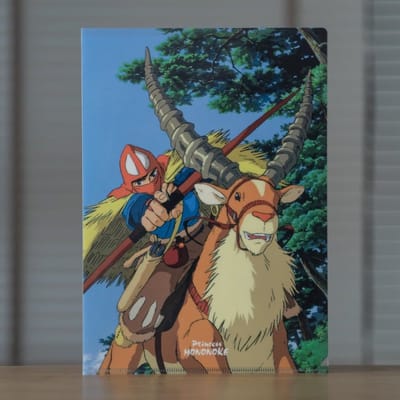 Ghibli - Prinses Mononoke - Ashitaka & Yakkuru A4 mapje