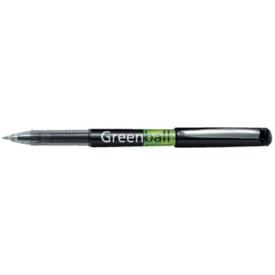 Pilot Green Tecpoint Balpen 0.7mm Zwart - Milieuvriendelijk