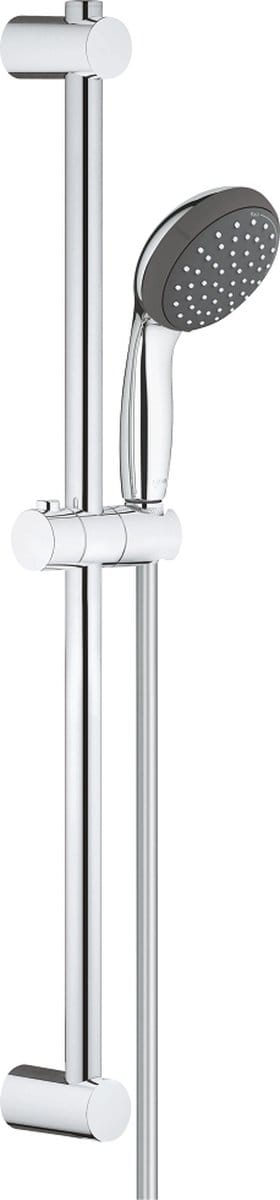 GROHE Vitalio Start Doucheset 100 - Ø 10 cm - Waterbesparend - 2 straalsoorten - Chroom