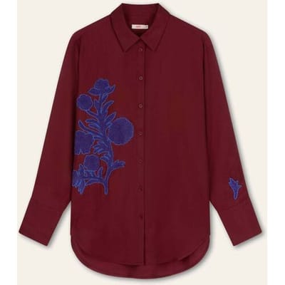 Oilily Bodil Blouse- maat42 Cabernet
