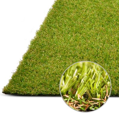 FLOORDIREKT Kunstgras - Oxford - Grastapijt voor binnen en buiten - 25 mm - 100 x 200 cm