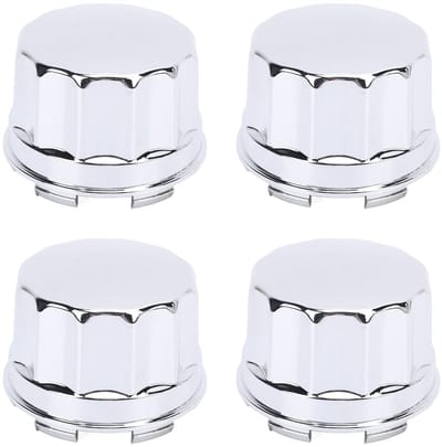 Dailygoods- Velgmiddenkapafdekking krasbestendig - Naafdoppen 4 stuks - Lichtmetalen wielen 8/10/12/14 inch - ATV/Quad - Sportieve look - Bescherming tegen stof en krassen - Naafdop