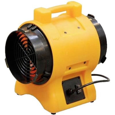 Master Climate Solutions BL 6800 Staande ventilator 750 W (Ø x h) 300 mm x 525 mm Geel/zwart (reflecterend)