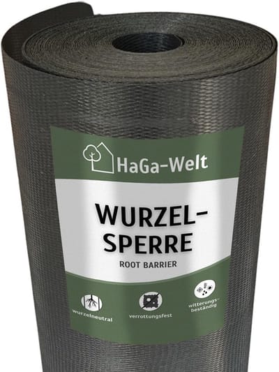 Robuuste Wortelbegrenzer voor Tuin en Gazon - 60 cm Breed Bamboewortelblok