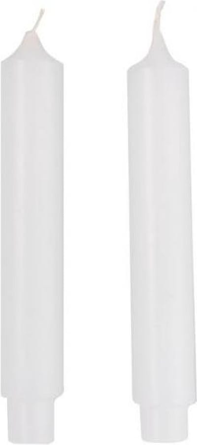 Amscan Kaarsen 10,5 Cm Wax Wit 2 Stuks