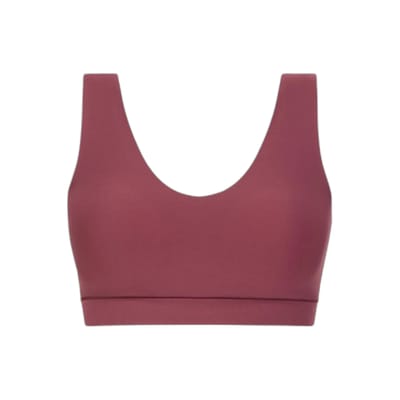 Chantelle Bralette top met vulling - Soft Stretch - Padded top - Bralette / BH Top naadloos dames - XS/S - Bordeaux