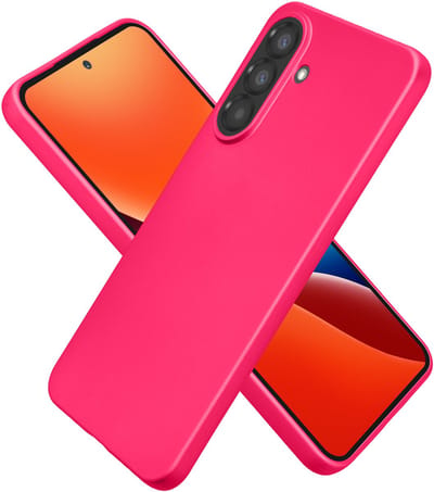 kwmobile telefoonhoesje geschikt voor Samsung Galaxy A37 5G - Hoesje voor smartphone - Back cover in metallic roze